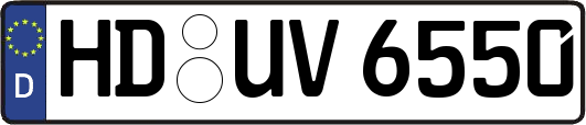 HD-UV6550