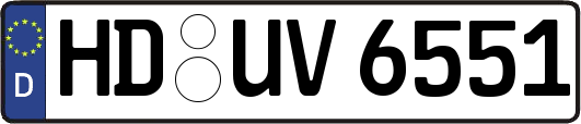 HD-UV6551