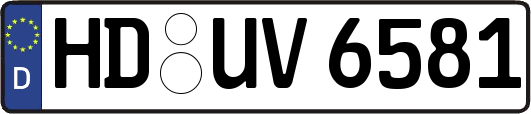 HD-UV6581