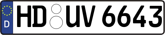 HD-UV6643