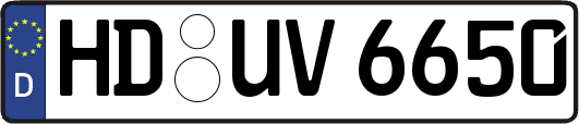 HD-UV6650