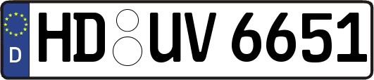 HD-UV6651