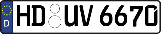 HD-UV6670