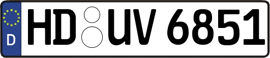 HD-UV6851