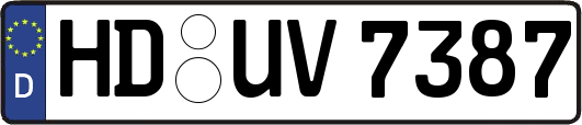 HD-UV7387