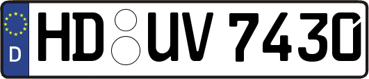 HD-UV7430