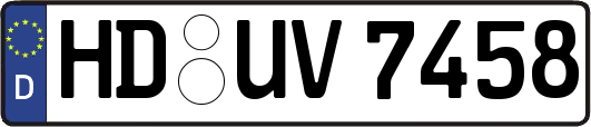 HD-UV7458