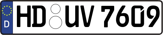 HD-UV7609