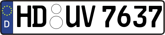 HD-UV7637
