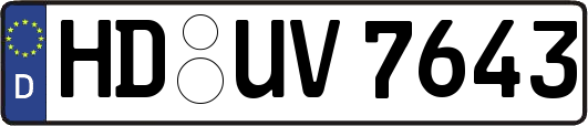HD-UV7643