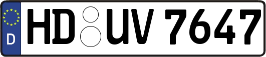 HD-UV7647