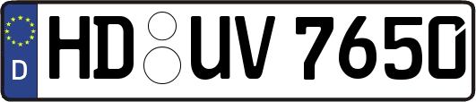 HD-UV7650