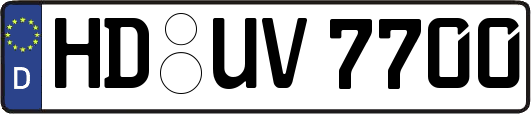 HD-UV7700