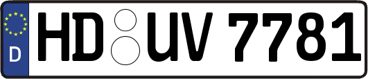 HD-UV7781
