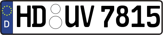 HD-UV7815