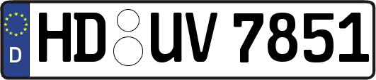 HD-UV7851
