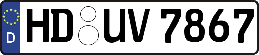 HD-UV7867