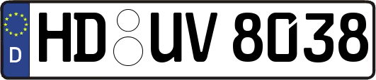 HD-UV8038