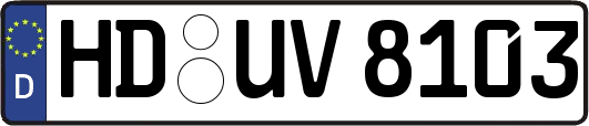 HD-UV8103