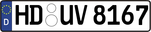 HD-UV8167