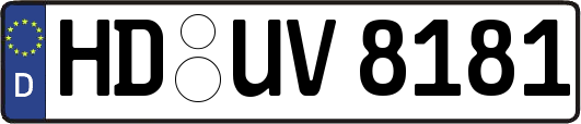 HD-UV8181