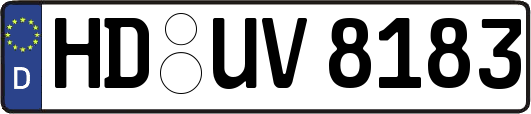 HD-UV8183