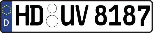 HD-UV8187