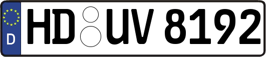 HD-UV8192