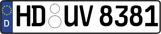 HD-UV8381
