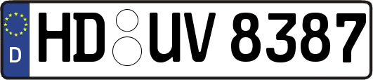 HD-UV8387