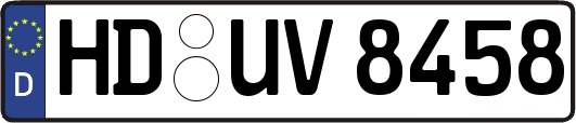 HD-UV8458