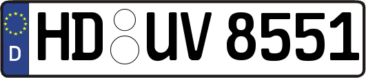 HD-UV8551