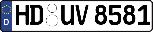 HD-UV8581