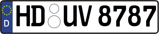 HD-UV8787