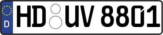 HD-UV8801