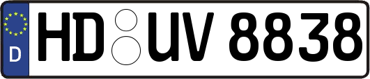 HD-UV8838