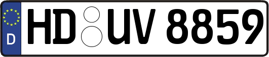 HD-UV8859