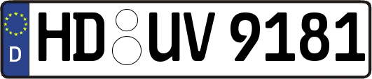 HD-UV9181