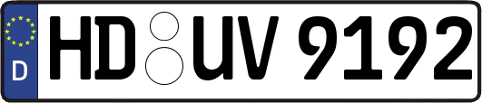 HD-UV9192