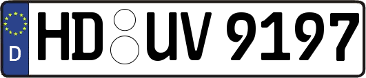 HD-UV9197