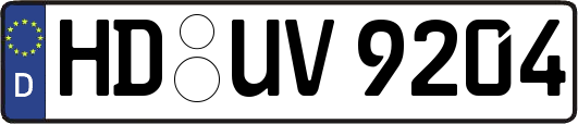 HD-UV9204