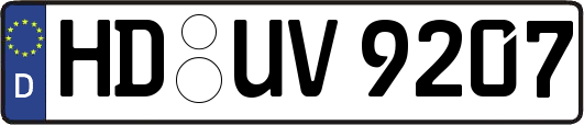 HD-UV9207
