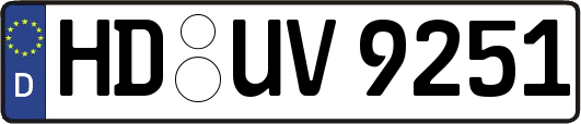 HD-UV9251