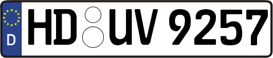 HD-UV9257