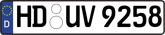 HD-UV9258