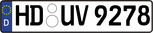 HD-UV9278