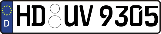 HD-UV9305