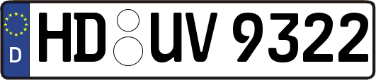 HD-UV9322