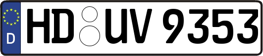 HD-UV9353