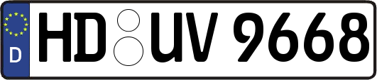 HD-UV9668
